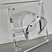 Appendino Una Posizione in Plexiglas Trasparente
