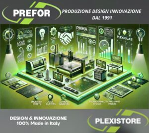 Soluzioni in plexiglas ed affini su misura - Plexistore