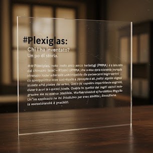 Plexiglas: chi l'ha inventato?