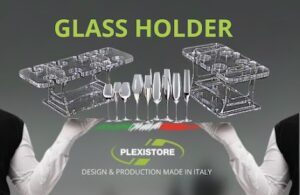 Porta Calici in Plexiglas