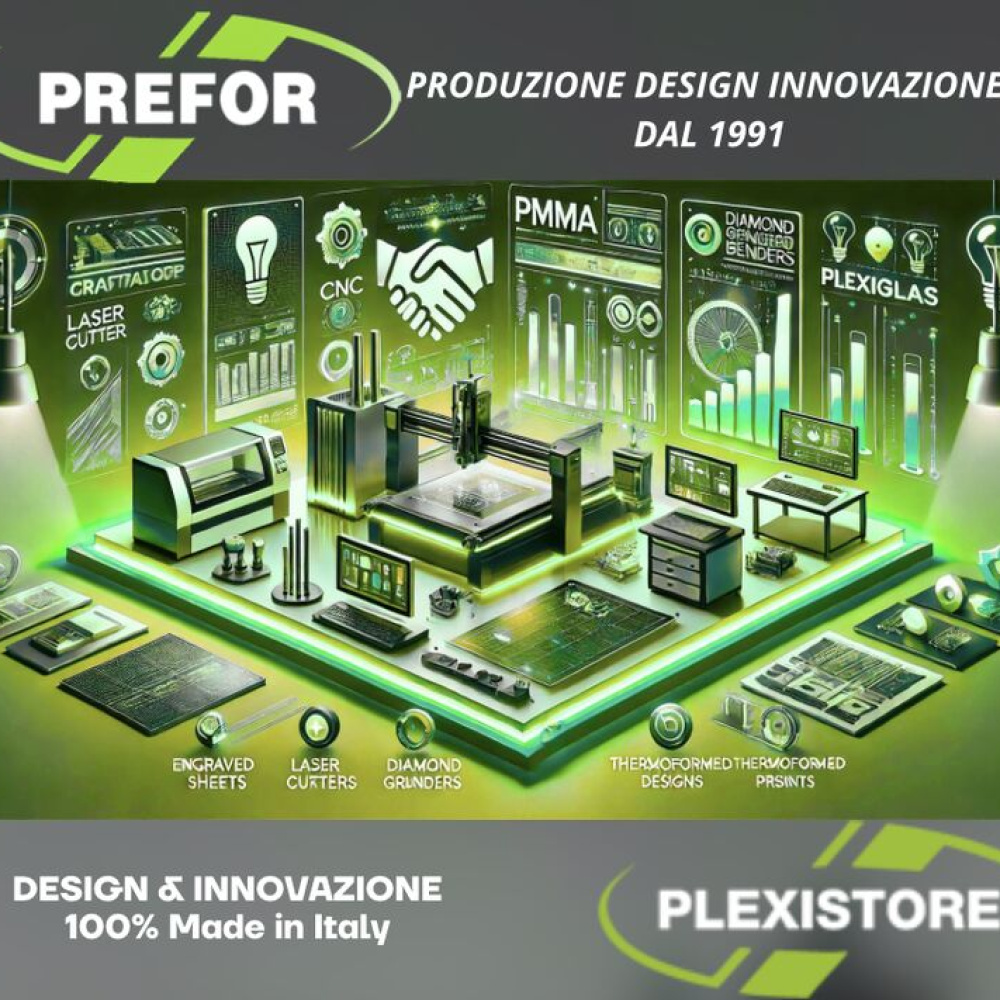 Soluzioni in plexiglas ed affini su misura - Plexistore