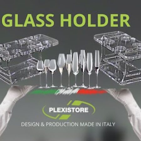 Porta Calici in Plexiglas